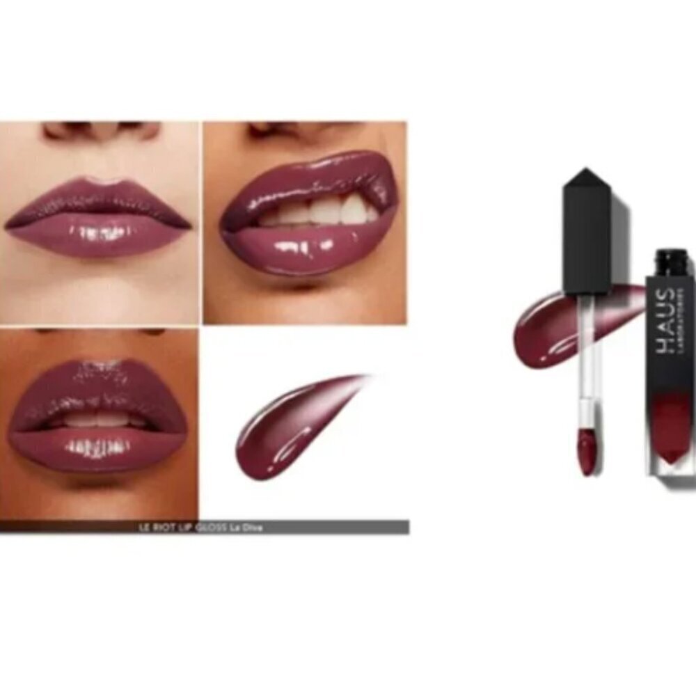 HAUS LABS by Lady Gaga LE RIOT LIP GLOSS Ultra‎ Shine Color LA DIVA
